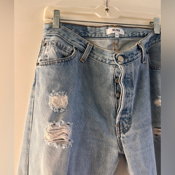 Levi’s x redun distressed blue jeans - Picture 2 of 4